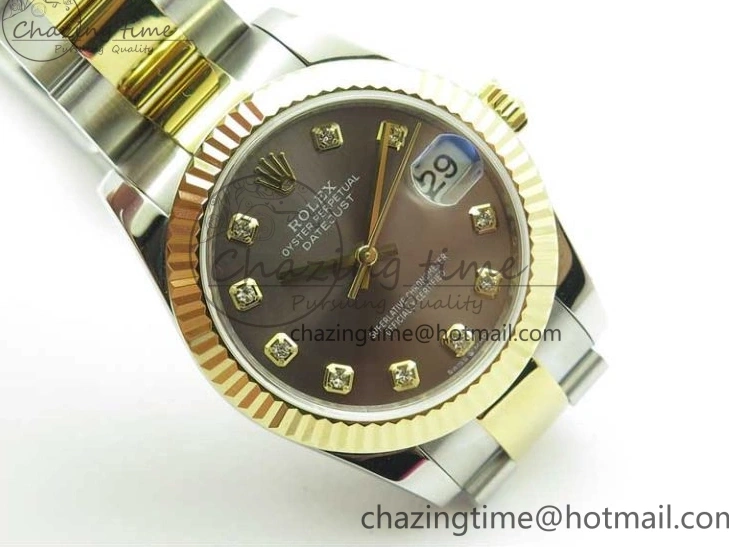 YG SS Maker 278273 Dial Diamonds YG Bracelet Datejust 31mm Best Gray Edition SS BP on Oyster 0127